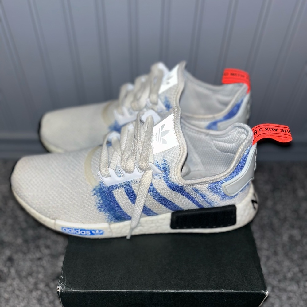 NMD R1 Stencil Pack Blue - Picture 5 of 7